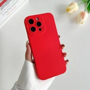 Red Silicone Phone Case